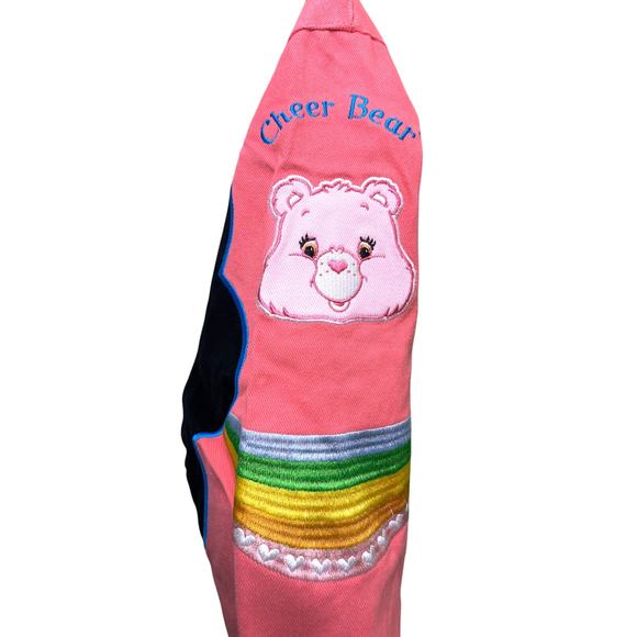 Care Bears Nascar Rainbow Jacket Girls Youth Size XL Vintage - Picture 6 of 9